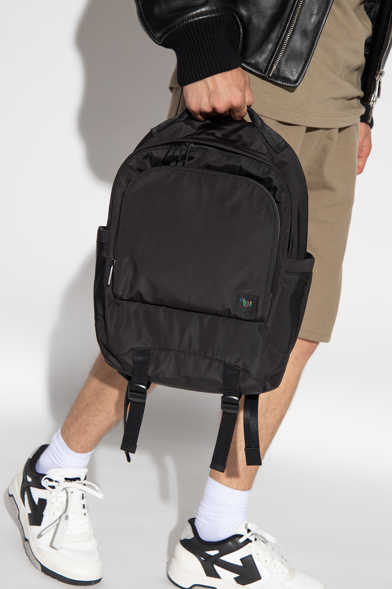 Black Backpack with logo PS Paul Smith Vitkac Germany